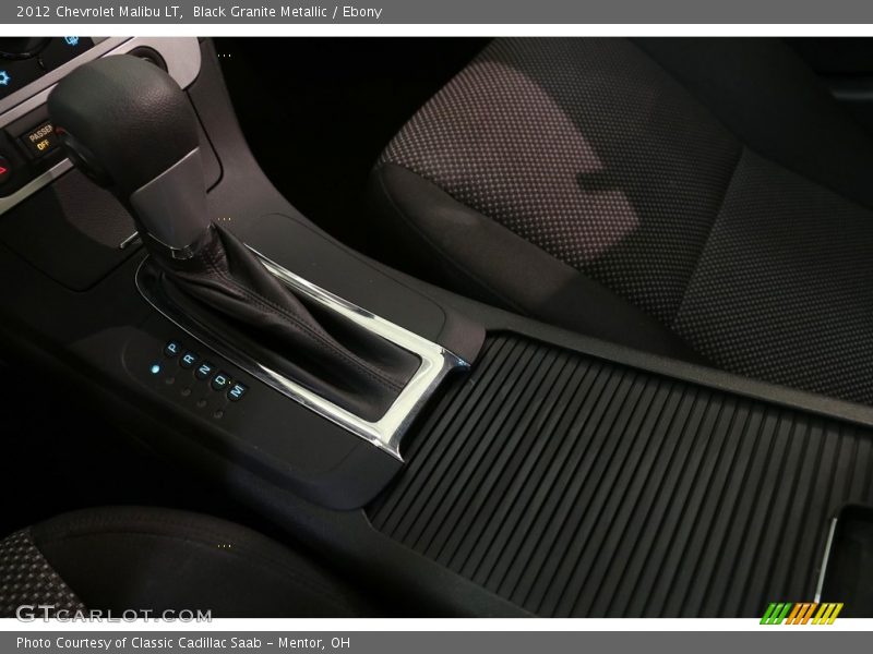 Black Granite Metallic / Ebony 2012 Chevrolet Malibu LT