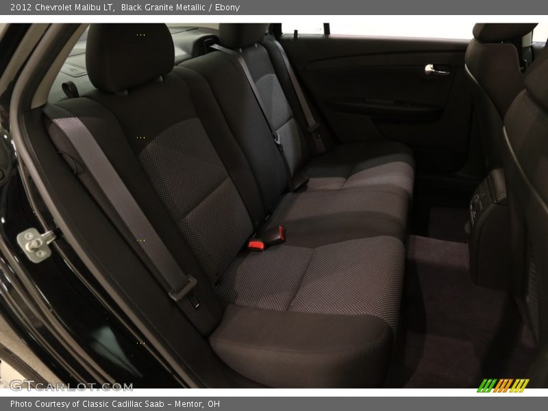 Black Granite Metallic / Ebony 2012 Chevrolet Malibu LT