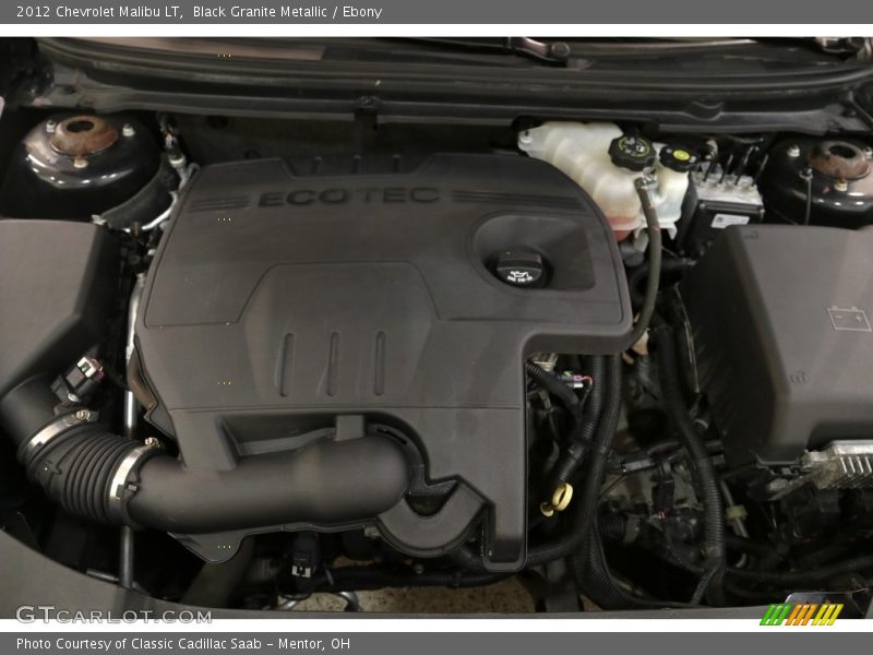 Black Granite Metallic / Ebony 2012 Chevrolet Malibu LT