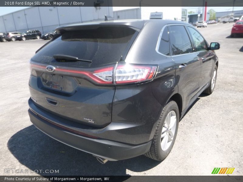 Magnetic / Ebony 2018 Ford Edge SEL AWD