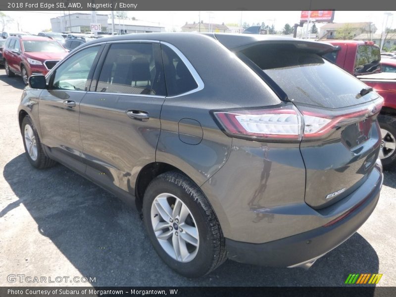 Magnetic / Ebony 2018 Ford Edge SEL AWD