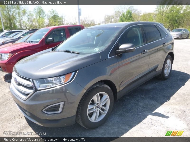 Magnetic / Ebony 2018 Ford Edge SEL AWD