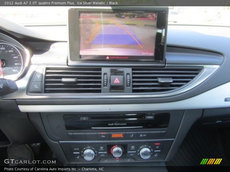 Ice Silver Metallic / Black 2012 Audi A7 3.0T quattro Premium Plus