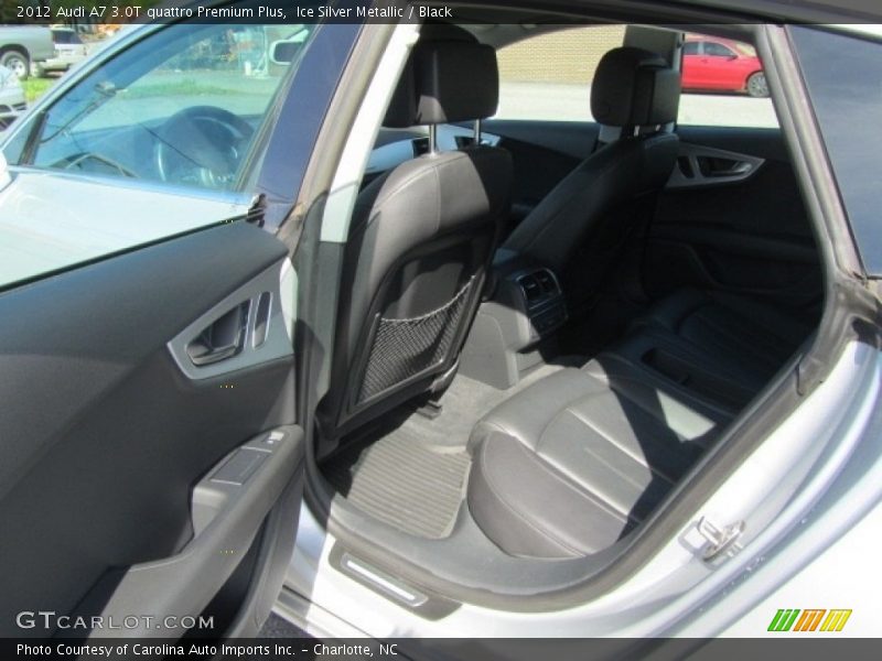 Ice Silver Metallic / Black 2012 Audi A7 3.0T quattro Premium Plus