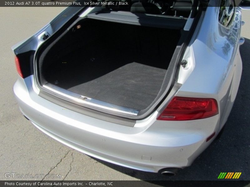 Ice Silver Metallic / Black 2012 Audi A7 3.0T quattro Premium Plus