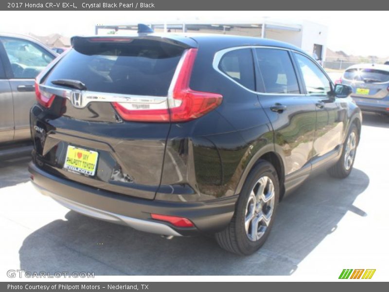 Crystal Black Pearl / Black 2017 Honda CR-V EX-L