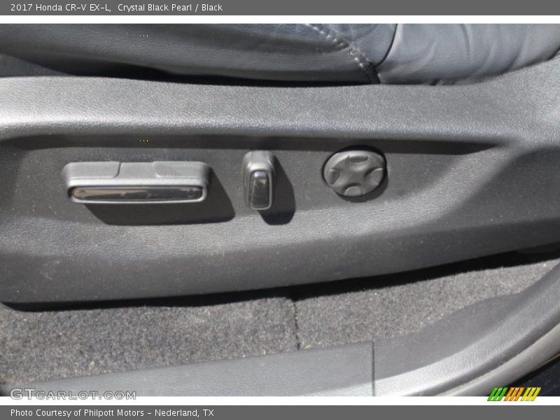 Crystal Black Pearl / Black 2017 Honda CR-V EX-L
