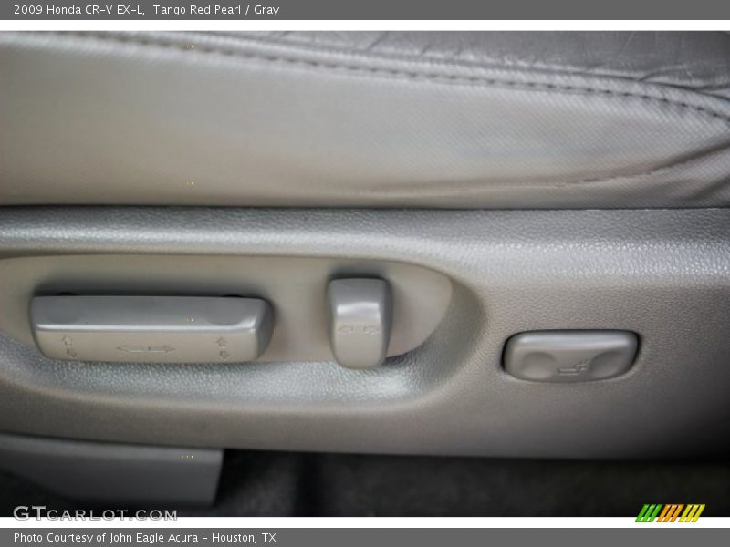 Tango Red Pearl / Gray 2009 Honda CR-V EX-L