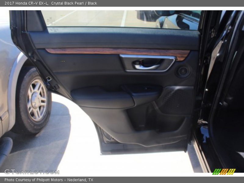 Crystal Black Pearl / Black 2017 Honda CR-V EX-L