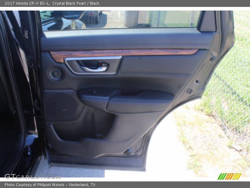 Crystal Black Pearl / Black 2017 Honda CR-V EX-L