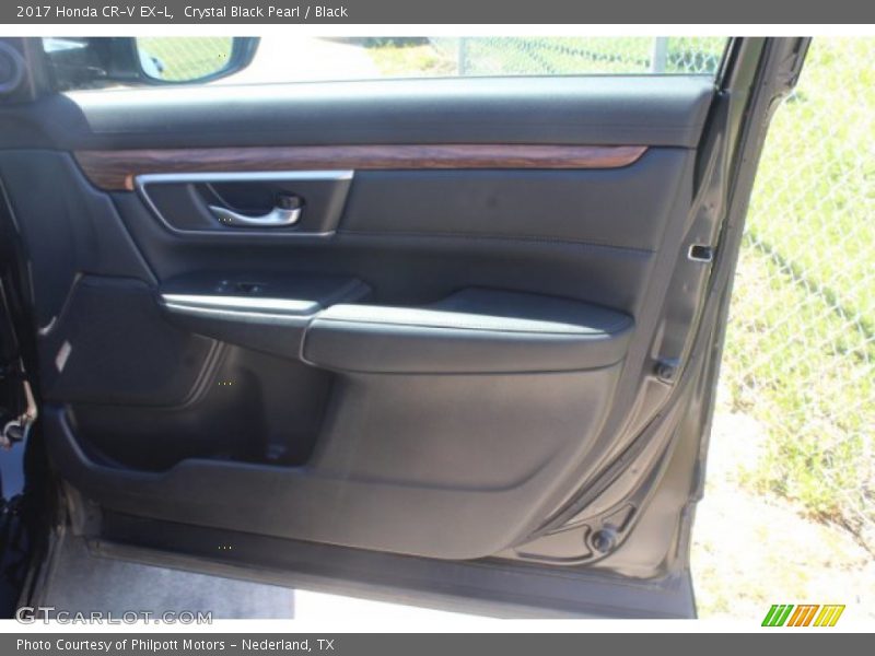 Crystal Black Pearl / Black 2017 Honda CR-V EX-L