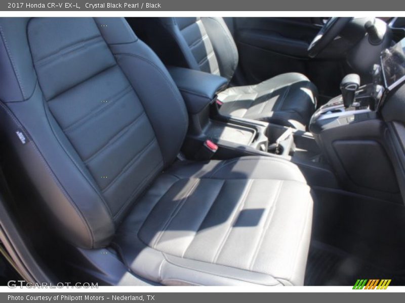 Crystal Black Pearl / Black 2017 Honda CR-V EX-L