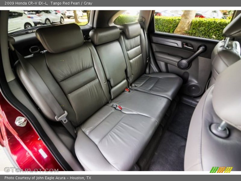 Tango Red Pearl / Gray 2009 Honda CR-V EX-L