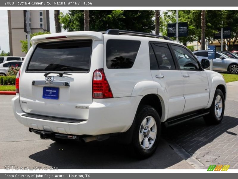 Natural White / Taupe 2008 Toyota 4Runner SR5