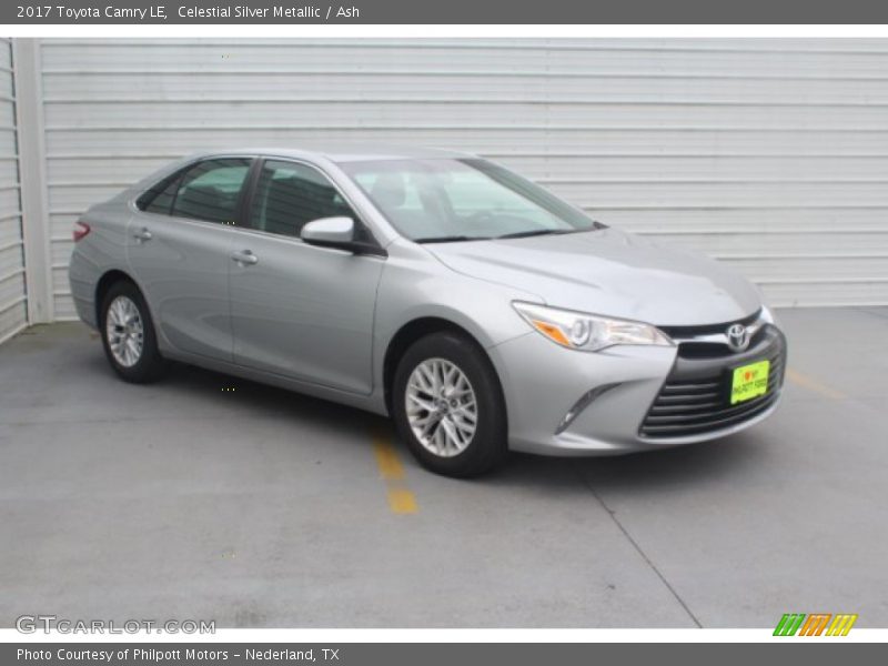 Celestial Silver Metallic / Ash 2017 Toyota Camry LE