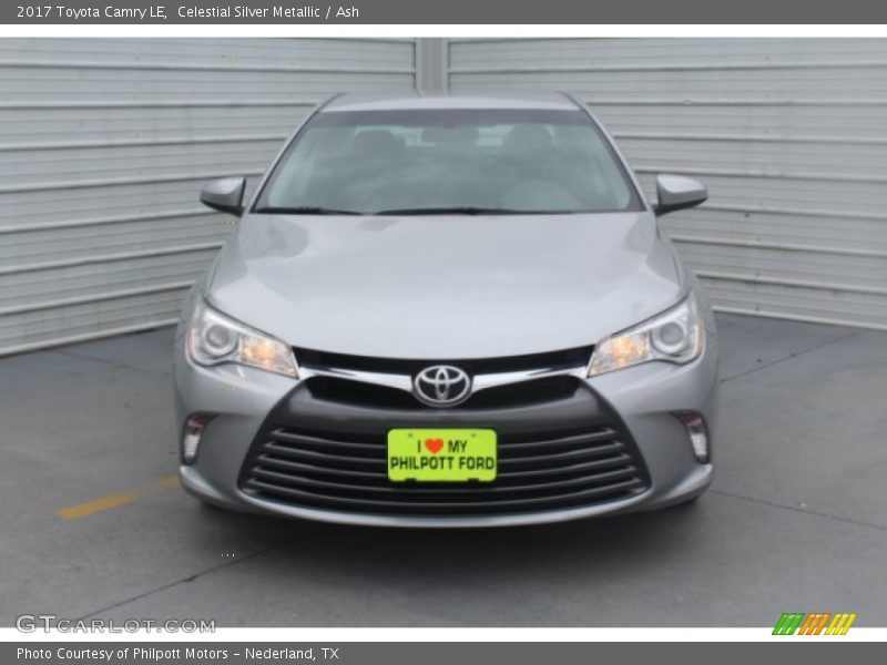 Celestial Silver Metallic / Ash 2017 Toyota Camry LE