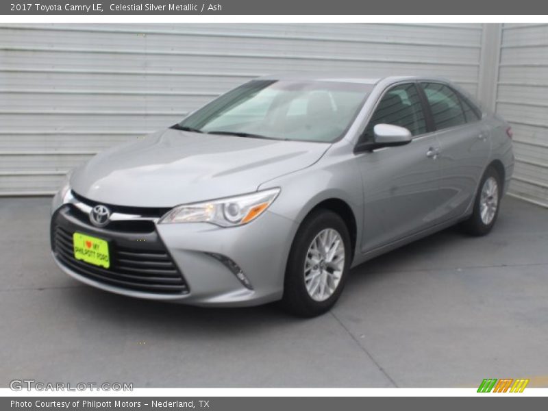 Celestial Silver Metallic / Ash 2017 Toyota Camry LE