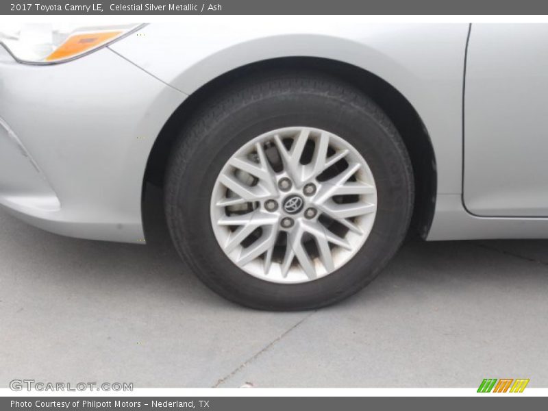 Celestial Silver Metallic / Ash 2017 Toyota Camry LE