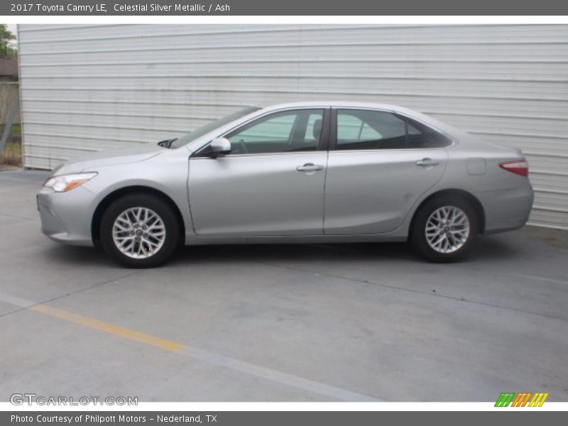 Celestial Silver Metallic / Ash 2017 Toyota Camry LE
