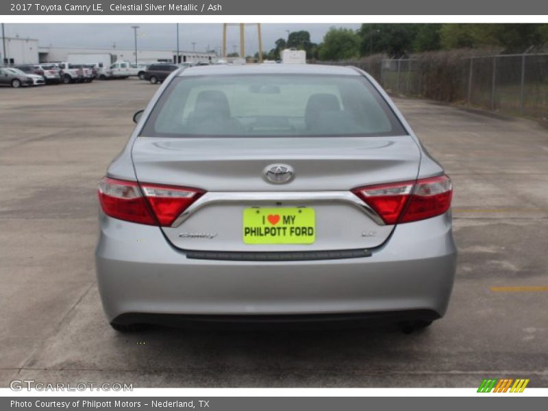 Celestial Silver Metallic / Ash 2017 Toyota Camry LE