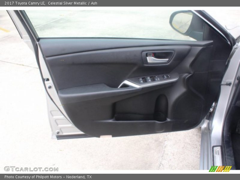 Celestial Silver Metallic / Ash 2017 Toyota Camry LE
