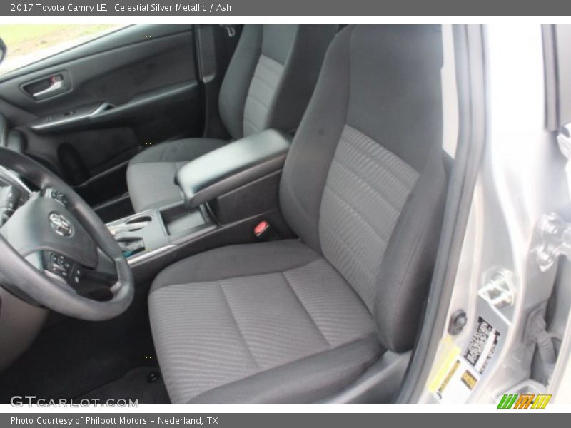 Celestial Silver Metallic / Ash 2017 Toyota Camry LE