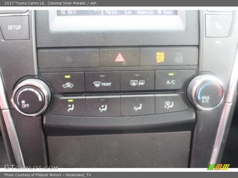 Celestial Silver Metallic / Ash 2017 Toyota Camry LE