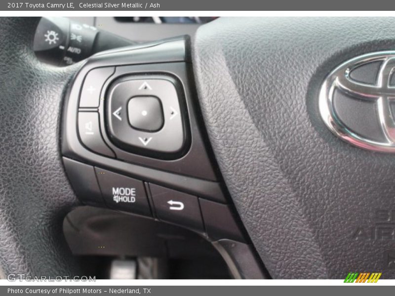 Celestial Silver Metallic / Ash 2017 Toyota Camry LE