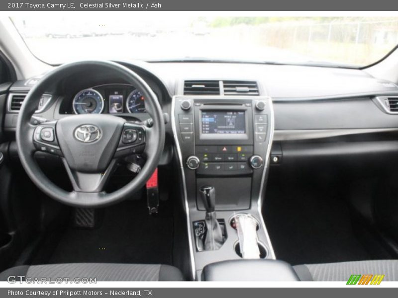 Celestial Silver Metallic / Ash 2017 Toyota Camry LE