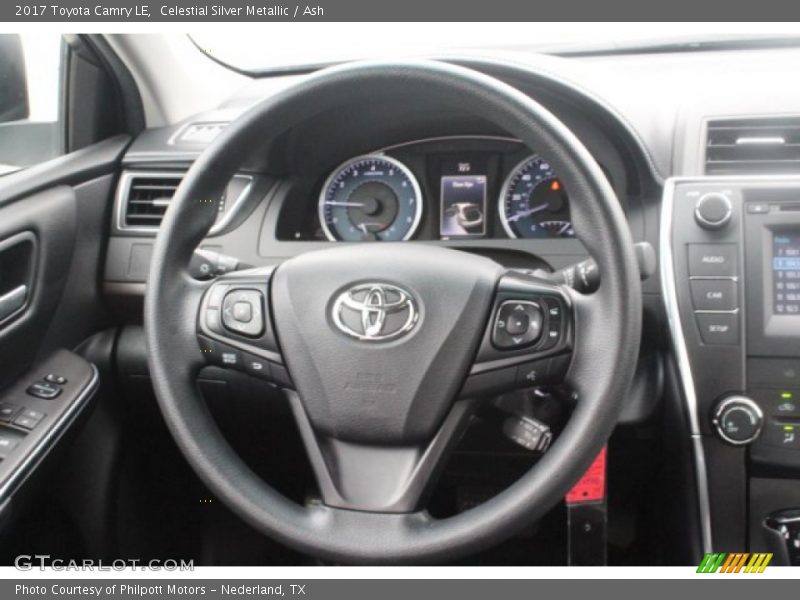 Celestial Silver Metallic / Ash 2017 Toyota Camry LE
