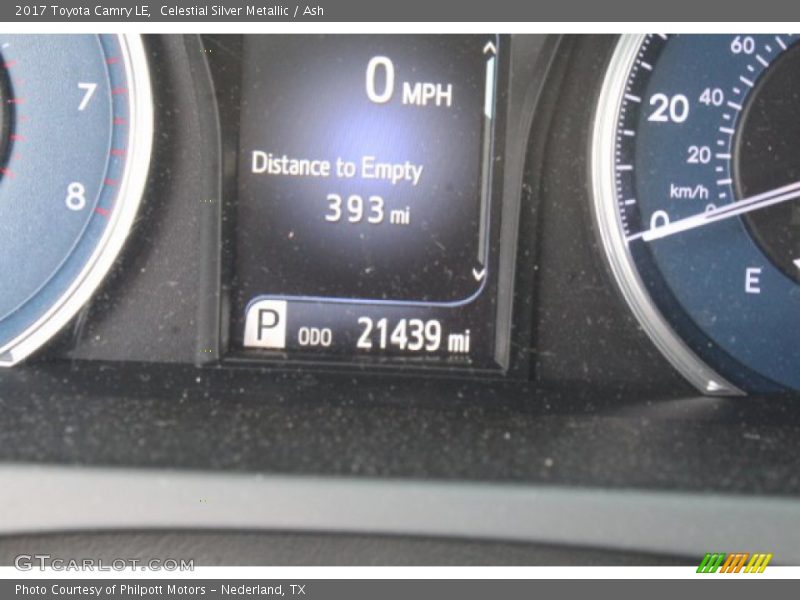 Celestial Silver Metallic / Ash 2017 Toyota Camry LE