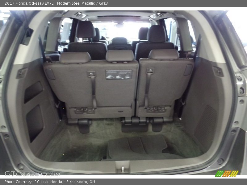 Modern Steel Metallic / Gray 2017 Honda Odyssey EX-L