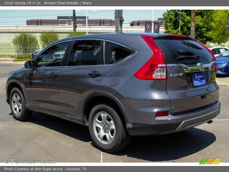 Modern Steel Metallic / Black 2016 Honda CR-V LX