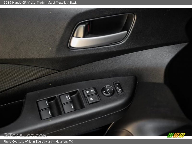 Modern Steel Metallic / Black 2016 Honda CR-V LX