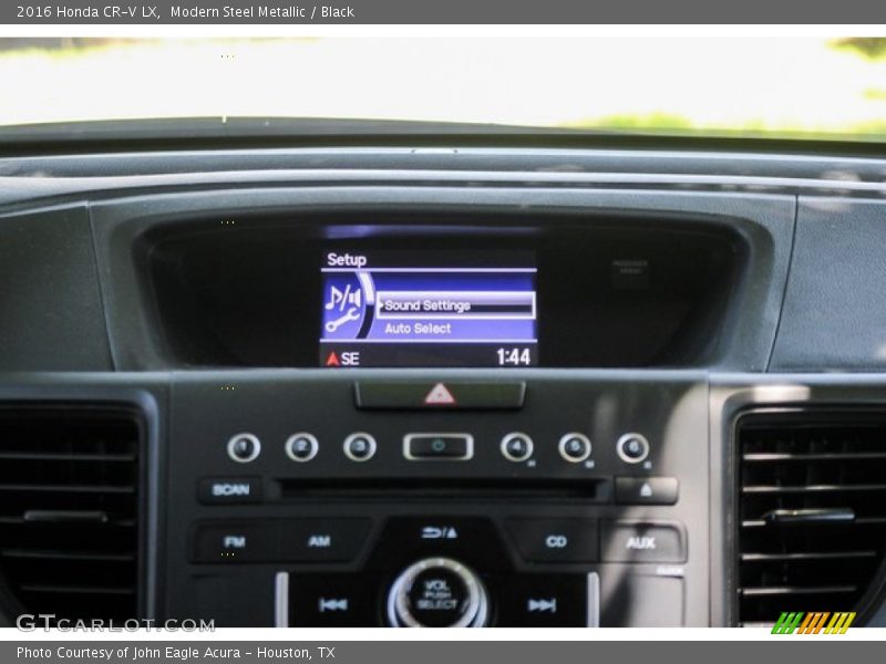 Modern Steel Metallic / Black 2016 Honda CR-V LX