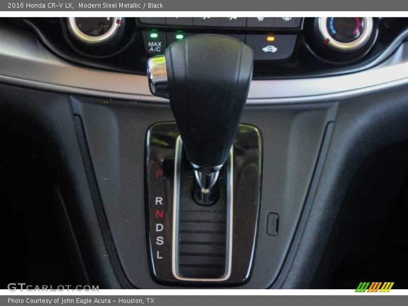 Modern Steel Metallic / Black 2016 Honda CR-V LX
