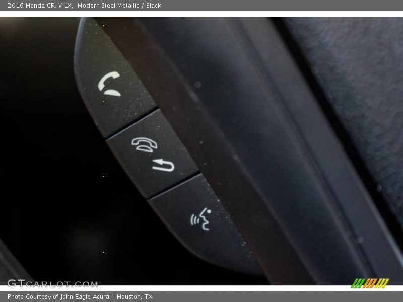 Modern Steel Metallic / Black 2016 Honda CR-V LX