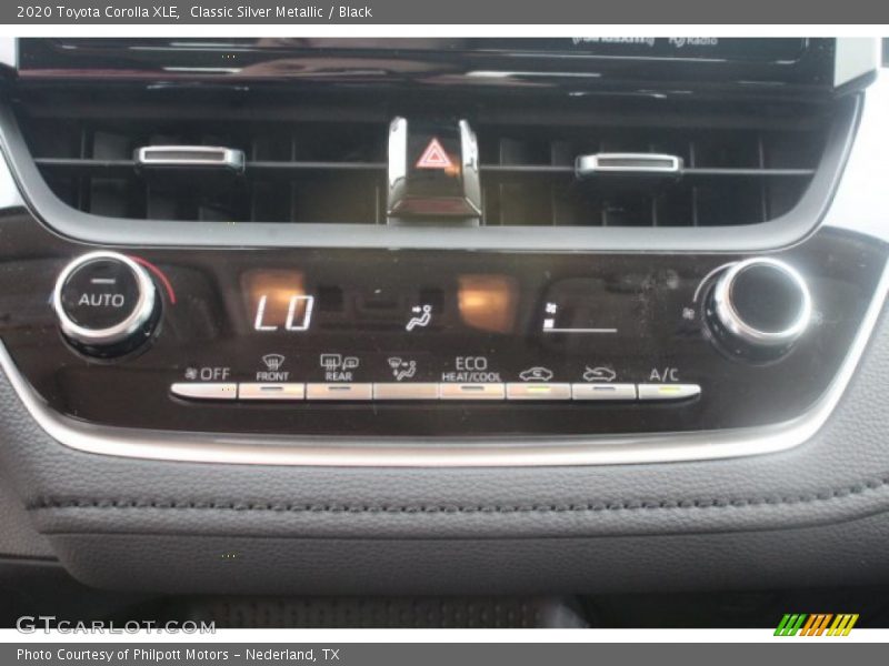 Classic Silver Metallic / Black 2020 Toyota Corolla XLE