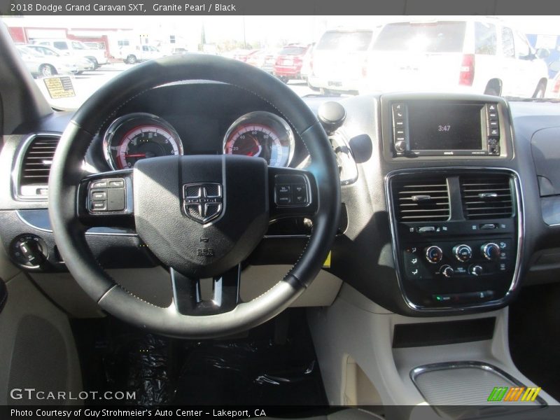 Granite Pearl / Black 2018 Dodge Grand Caravan SXT