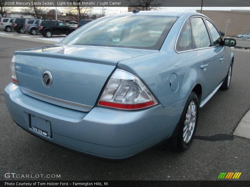 Light Ice Blue Metallic / Light Camel 2008 Mercury Sable Sedan