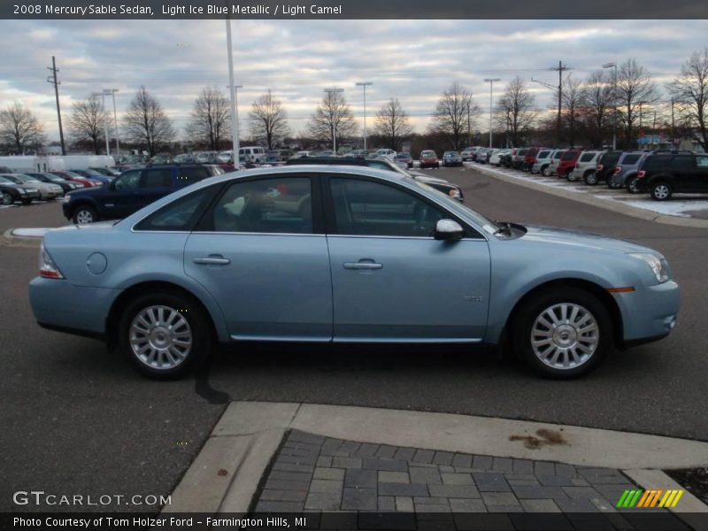 Light Ice Blue Metallic / Light Camel 2008 Mercury Sable Sedan