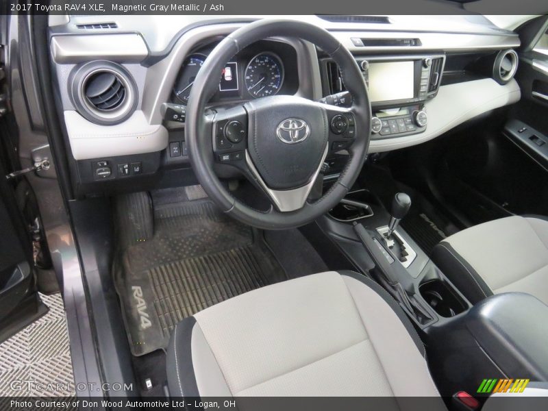 Magnetic Gray Metallic / Ash 2017 Toyota RAV4 XLE