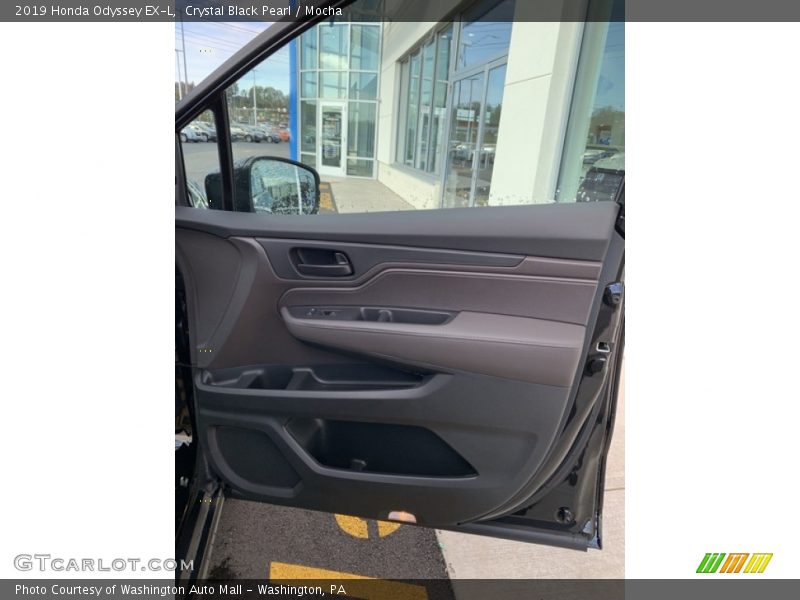 Crystal Black Pearl / Mocha 2019 Honda Odyssey EX-L