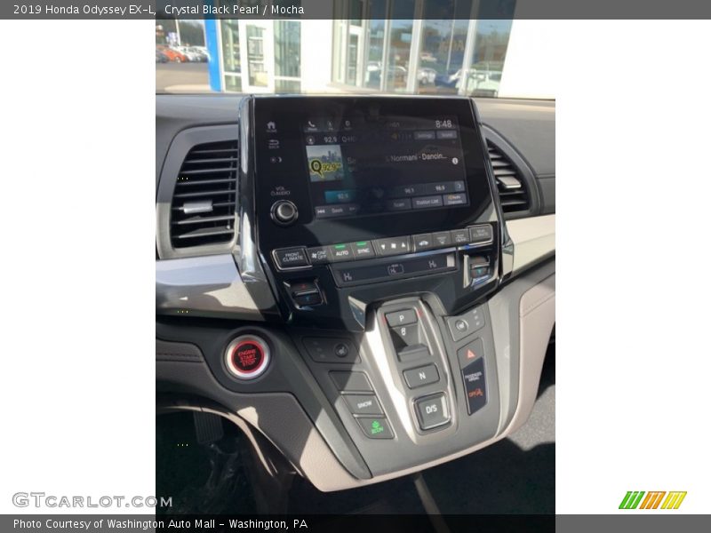 Crystal Black Pearl / Mocha 2019 Honda Odyssey EX-L