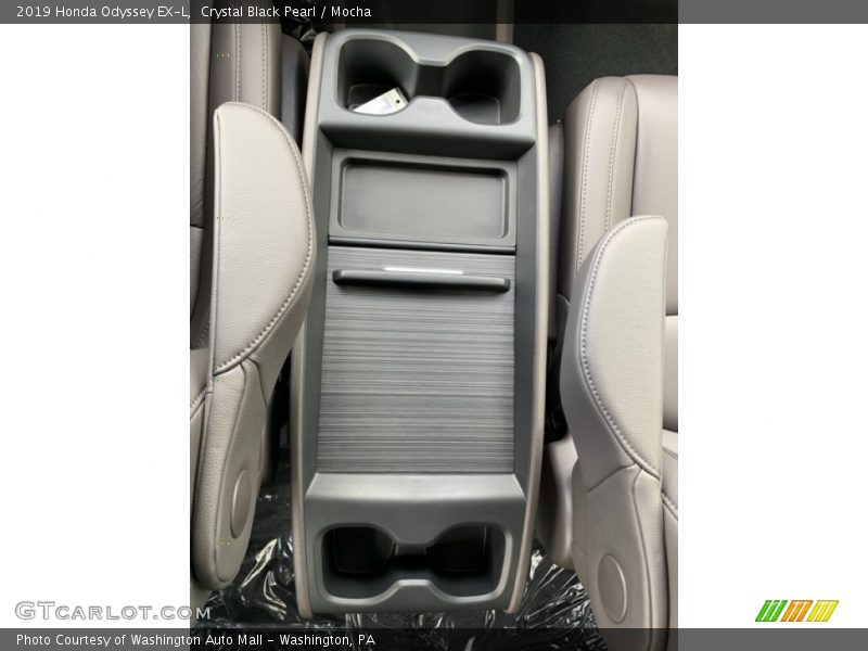 Crystal Black Pearl / Mocha 2019 Honda Odyssey EX-L