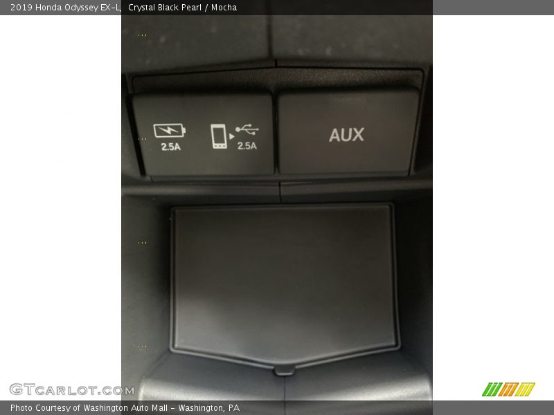 Crystal Black Pearl / Mocha 2019 Honda Odyssey EX-L