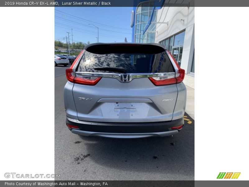 Lunar Silver Metallic / Black 2019 Honda CR-V EX-L AWD