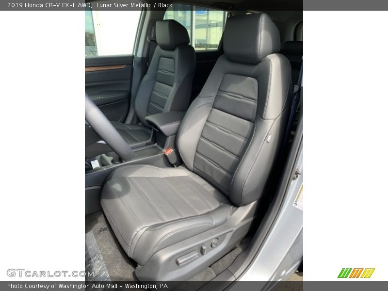 Lunar Silver Metallic / Black 2019 Honda CR-V EX-L AWD