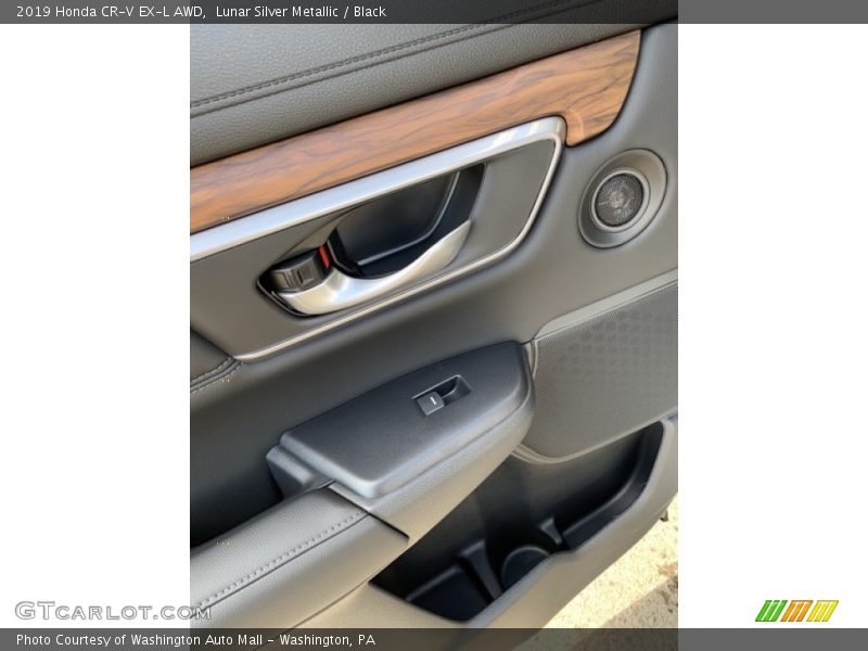 Lunar Silver Metallic / Black 2019 Honda CR-V EX-L AWD