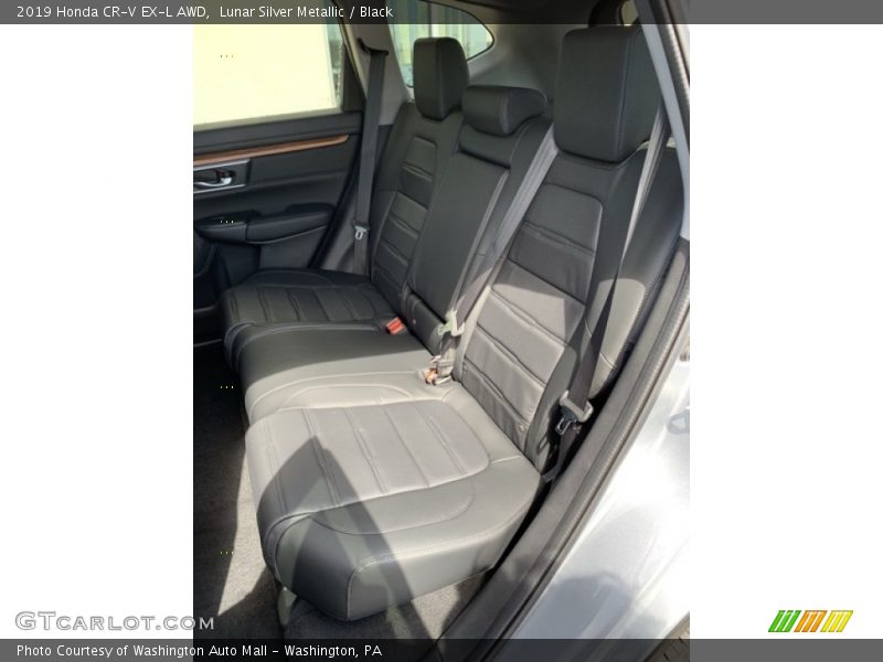 Lunar Silver Metallic / Black 2019 Honda CR-V EX-L AWD